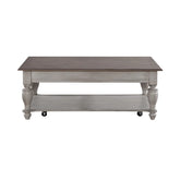Ocean Isle White Cocktail Table 303W-OT1010 - Darseys Furniture & Mattress